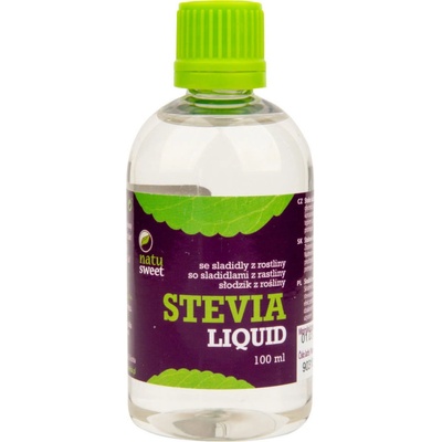 Natu Sweet Stévia Liquid Sladidlo 100 ml