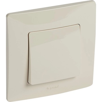 Legrand 396429 Бутон 6А с рамка Niloe крем - до изчерпване на количествата - 396429 (396429)