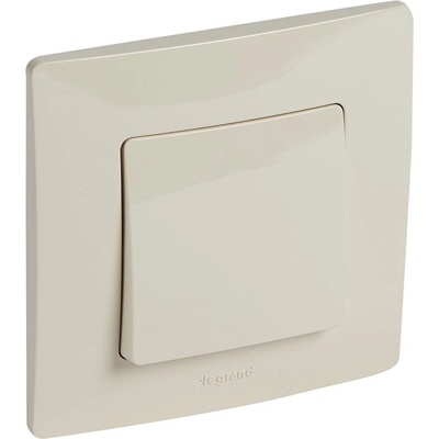 Legrand 396429 Бутон 6А с рамка Niloe крем - до изчерпване на количествата - 396429 (396429)
