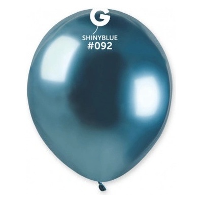 Balonky 13 cm chromové modrý