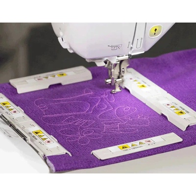 Magnetický vyšívací rámeček 100 x 180 mm pro Brother F440E, F480, F540E, F580