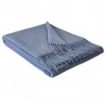 Interblanket Луксозно Синьо Одеяло 90% Мерино Вълна И 10% Кашмир - 150×200 См