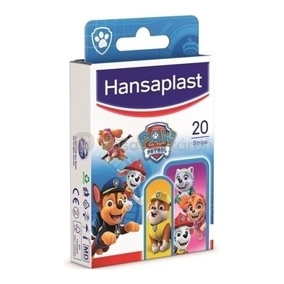 Hansaplast Náplasť Labková Patrola (mix veľkostí) 20 ks