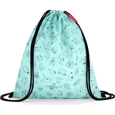 Reisenthel mysac kids cats and dogs mintová IC4062