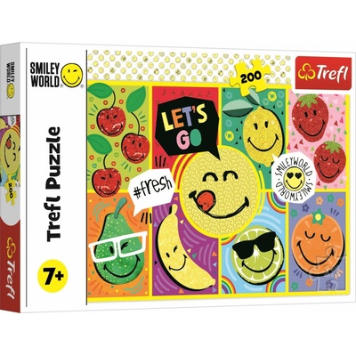 TREFL Smiley Šťastný Smiley 200 dielov