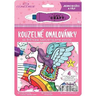 Cpress Kouzelné omalovánky se třpytkami Jednorožci
