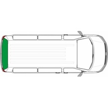 CARBEST Vnútorná termoclona VW T4 1990 - 2003/Ford Transit 1986 - 1989 výklopné dvere