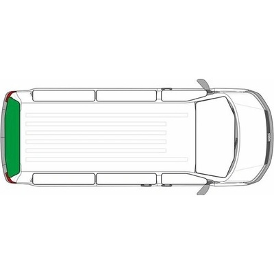 CARBEST Vnútorná termoclona VW T4 1990 - 2003/Ford Transit 1986 - 1989 výklopné dvere