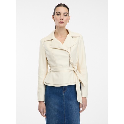 Orsay Кремаво дамско кожено яке ORSAY Orsay | Byal | ЖЕНИ | XS