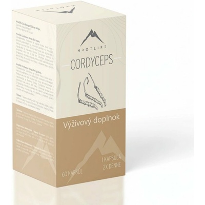 Cordyceps Hrotlife 60 kapsúl