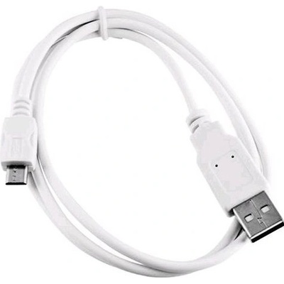 C-Tech CB-USB2-20W USB 2.0 AM / Micro, 2m, bílý
