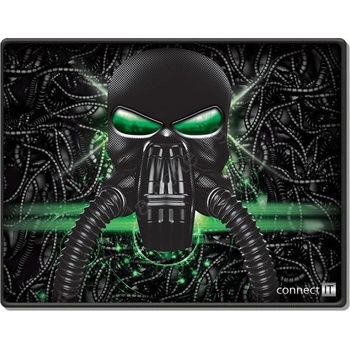 CONNECT IT CMP-1100-SM - Подложка за мишка 32x24, 5 см черен/зелен (TD0053)