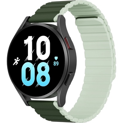 Dux Ducis Универсална магнитна каишка Dux Ducis Strap за Samsung Galaxy Watch 3 45mm / S3 / Huawei Watch Ultimate / GT3 SE 46mm, (22mm LD Version), зелена (KXG0064601)