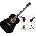 Pasadena SG028 Premium SET Black Акустична китара