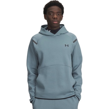 Under Armour Поларена блуза Under Armour Men's Unstoppable Fleece Hoodie - Jasper Blue