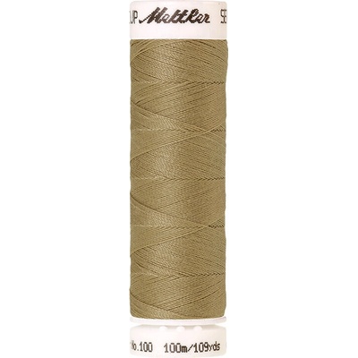 Nitě SERALON 100m na univerzální šití, polyester AMANN Mettler - více barev 6677: 1385 písková béžová