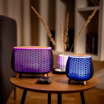 TrueLife AIR Diffuser D4 Aroma difuzér 140 ml čierný