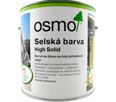 Osmo 2716 Selská barva 0,75 l Antracitově šedá