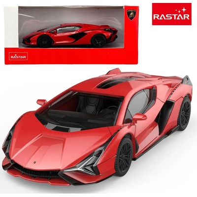 Rastar Lamborghini Sián FKP 37 červené 10,5 cm