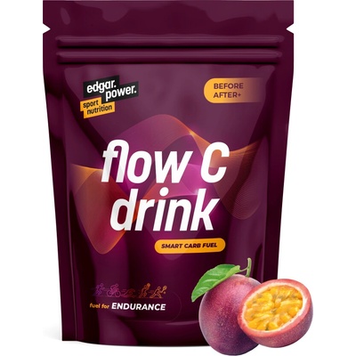 Edgar Flow Carbohydrates drink energetický nápoj Passion fruit 600 g