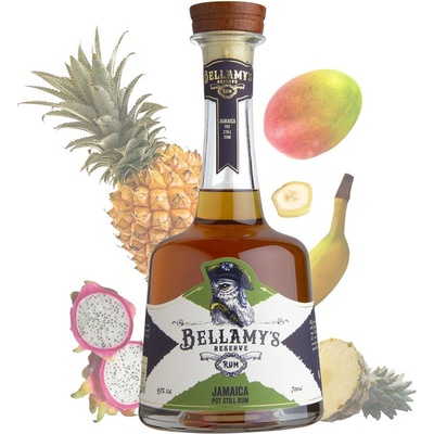 Bellamys Jamaica 2-4Y 43% 0,7 l (holá láhev)