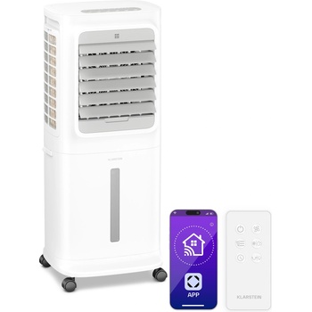 Klarstein Интелигентен въздушен охладител Breezcube с водно охлаждане | 340 m³/h | 10 l | 30 m2 | 3 режима | 50 W ()