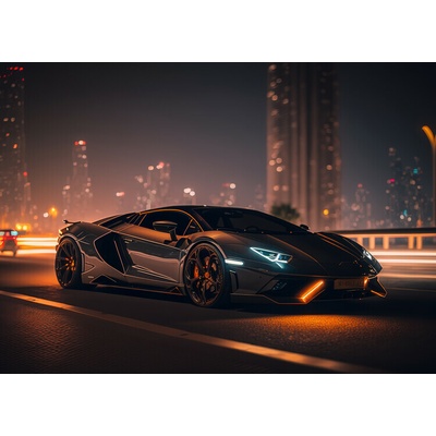 autor Plagát, Obraz - Lamborghini sportcar, 40 × 30 cm