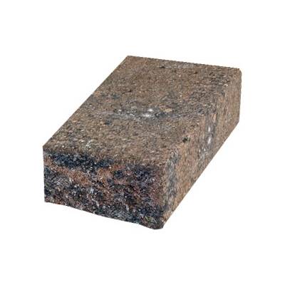 Diton Kámen koncový 1/4Muráno 7/25 63×250×70 mm cihlovo-černý (128)