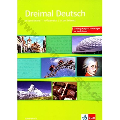 Dreimal Deutsch NEU pracovný zošit nemeckých reálií vr. audio CD