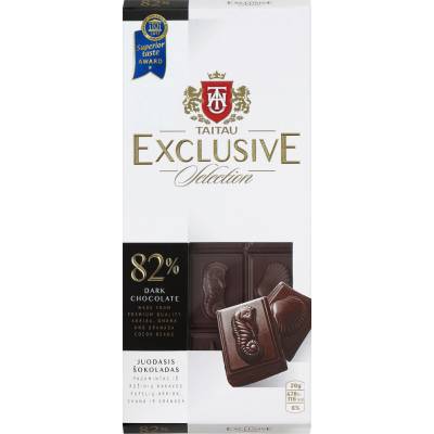 Taitau Exclusive hořká 82% 100 G