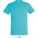 SOL'S pánské tričko z těžké bavlny Imperial modrá atol
