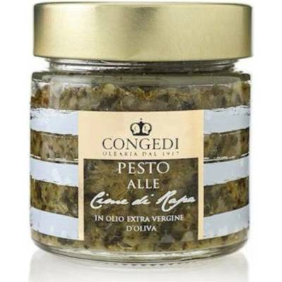 Congedi pesto z tuřínových listů v extra panenském olivovém oleji 220 g