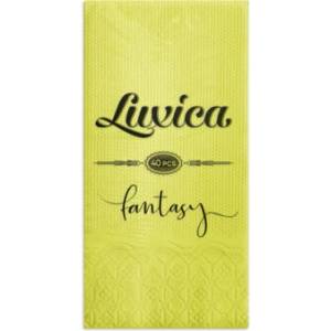 Luxica® Fantasy салфетки Бамбук с дискретен релеф и фин бордюр 2 слоя | 40 броя Сгъвка 1/8 (02022929)