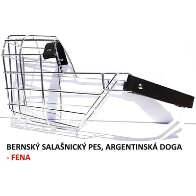 Mr. Rozchov Náhubek kovový Bernský salašnický pes Argentinská doga fena – Zboží Mobilmania