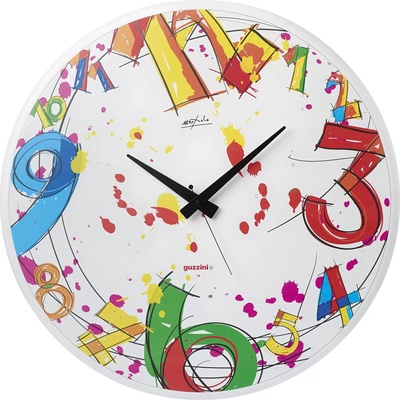 Guzzini Стенен часовник Number Time (19590352)