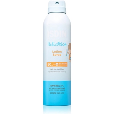 ISDIN Pediatrics Lotion Spray слънцезащитен крем в спрей за деца SPF 50 250ml