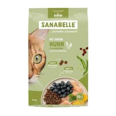 SANABELLE No Grain Kuřecí bezobilná krmiva pro kočky 8 kg