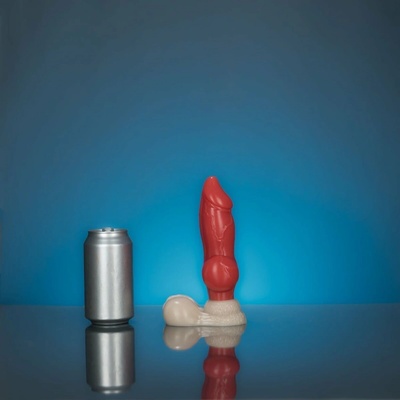 Stream’s Toys Caleb Original Dildo Small fantasy dildo s integrovanou prísavkou 20 x 7 cm