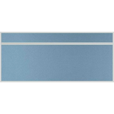 VMS VISION Stolový akustický paraván AKUSTIK ekoTAB ostrý roh 180 x 80 cm svetlo modrý