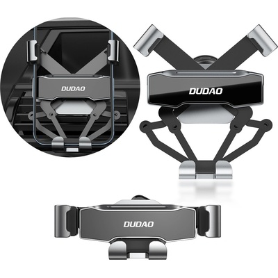 Dudao F11Pro držiak na mobil do auta, čierny (F11Pro)