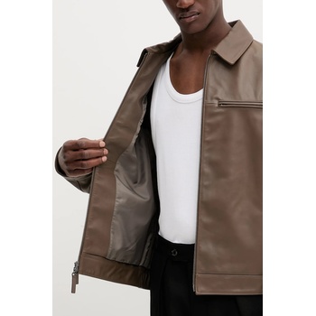 Calvin Klein Кожено яке Calvin Klein в кафяво преходен модел LV04LB901G (LV04LB901G)