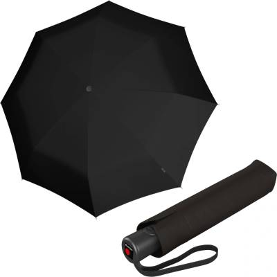 Knirps A.200 Medium Duomatic Black plne automatický dáždnik