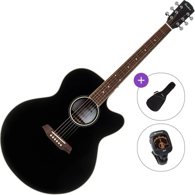 Pasadena PJC-300 Standard SET Black Джъмбо китара