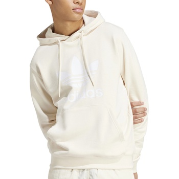 Adidas Суитшърт с качулка adidas Originals Adicolor Trefoil Hoody Beige im9408 Размер L