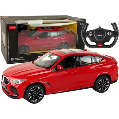 Rastar Wisam Dálkově ovládané auto BMW X6 Pilot červené měřítko 1:14