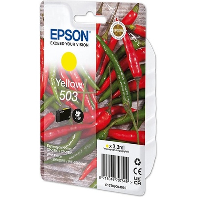 Epson original ink C13T09Q44010, T09Q440, 503, yellow, 3.3ml (C13T09Q44010)