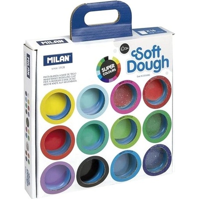 Milan Dough Dough Super Colors 16 farieb x 30g