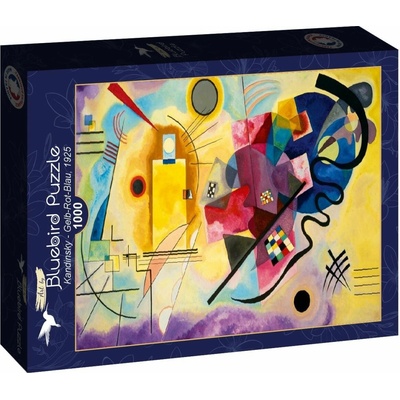 Clementoni Wassily Kandinsky Žlutá červená modrá 1000 dielov