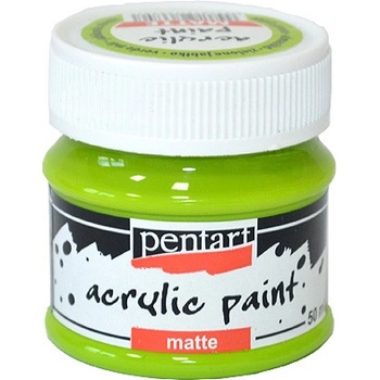 Matná akrylová farba Pentart 50ml jablková zelená