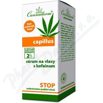 Cannaderm Stimulační sérum na vlasy s kofeinem Capillus 8 x 5 ml